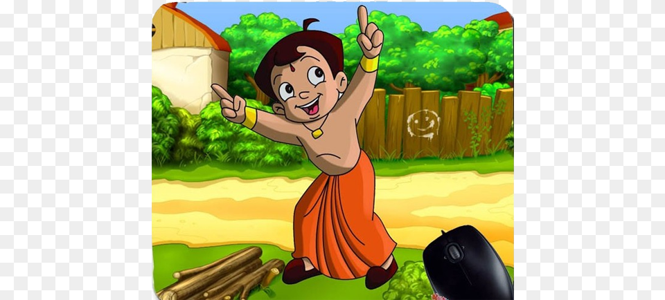 Chota Bheem Hd, Baby, Cartoon, Person, Computer Hardware Png