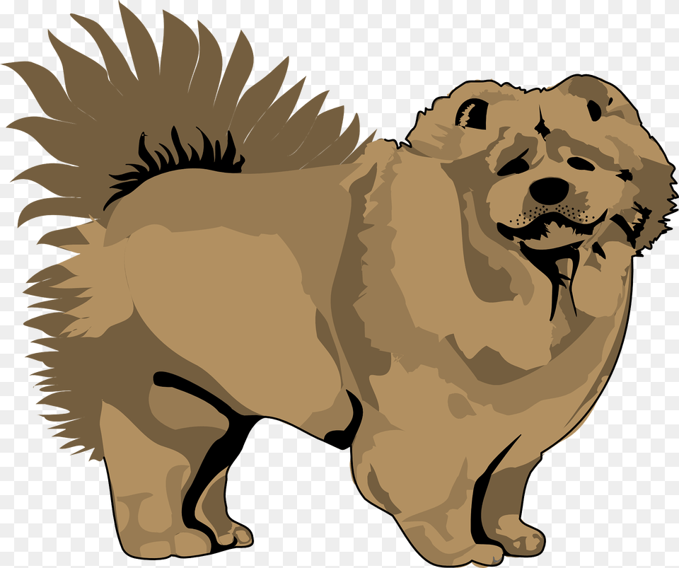 Chow Chow Clipart, Animal, Lion, Mammal, Wildlife Png Image