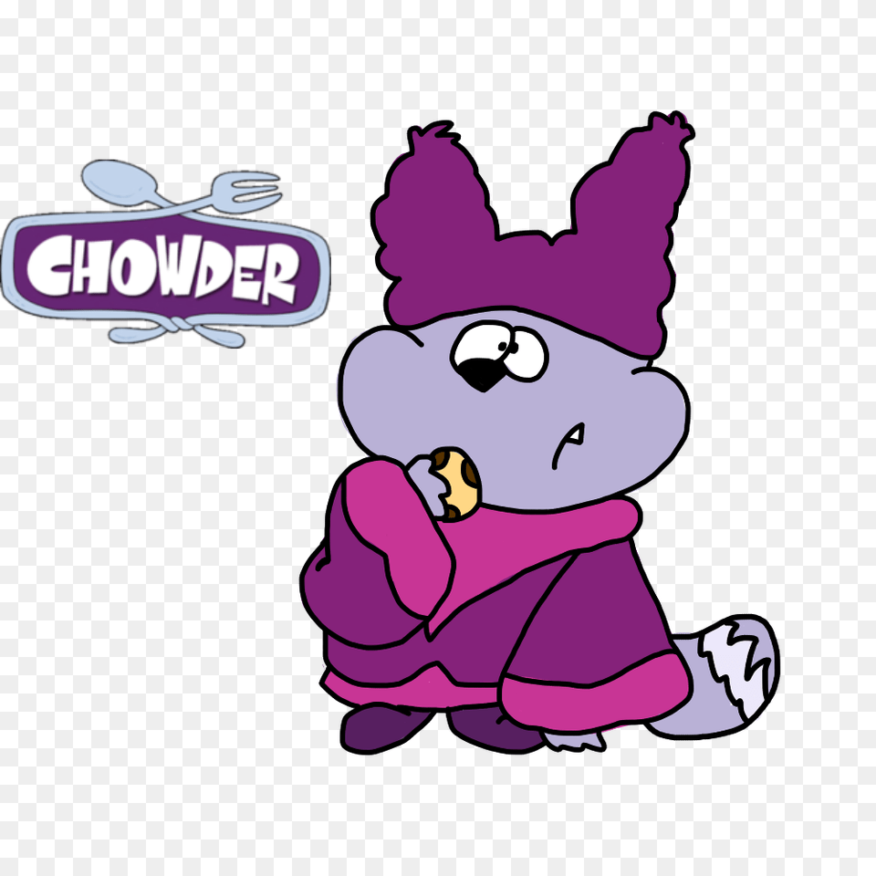 Chowder, Purple, Cartoon, Baby, Person Free Png