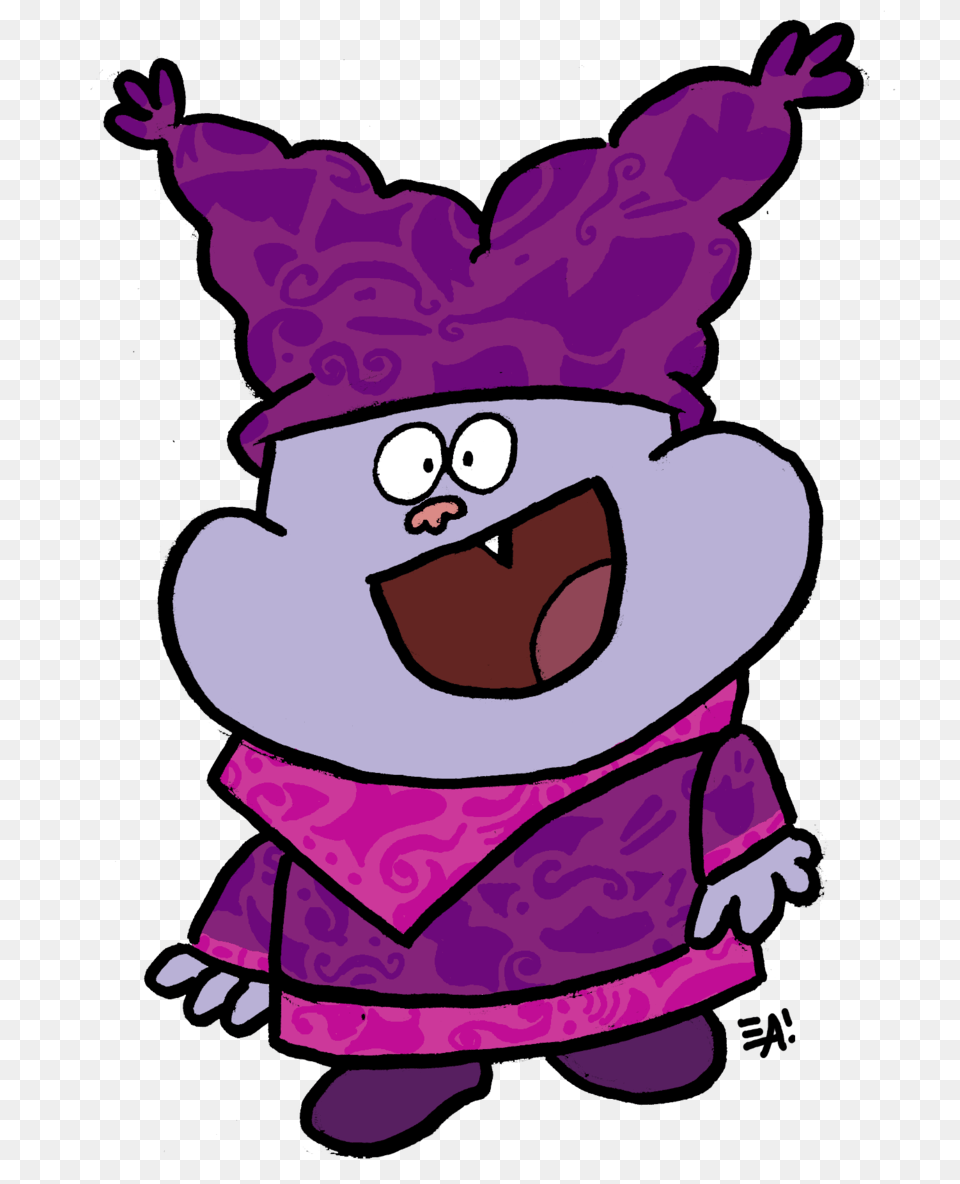 Chowder, Purple, Cartoon, Baby, Person Free Png Download