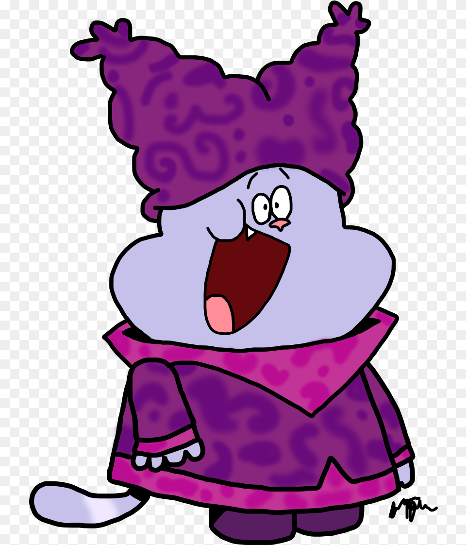 Chowder By Graciegirl328 Chowder, Purple, Cartoon, Baby, Person Free Png Download