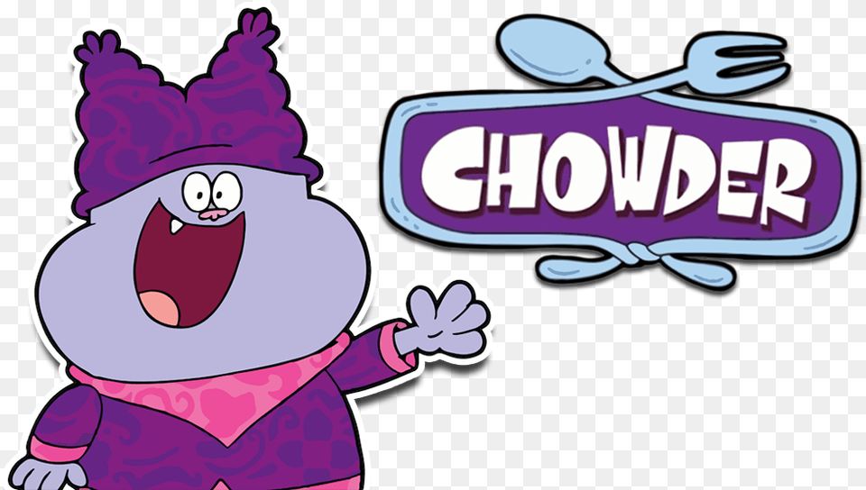 Chowder Cartoon Network Chowder Cartoon, Purple, Baby, Person, Book Free Transparent Png