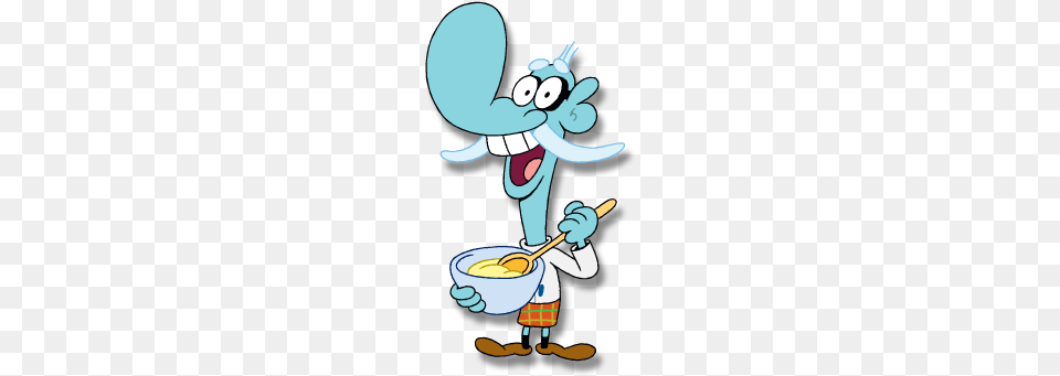 Chowder Mung Library Download Chowder Cartoon Mung Daal, Cutlery, Spoon, Smoke Pipe, Food Free Png