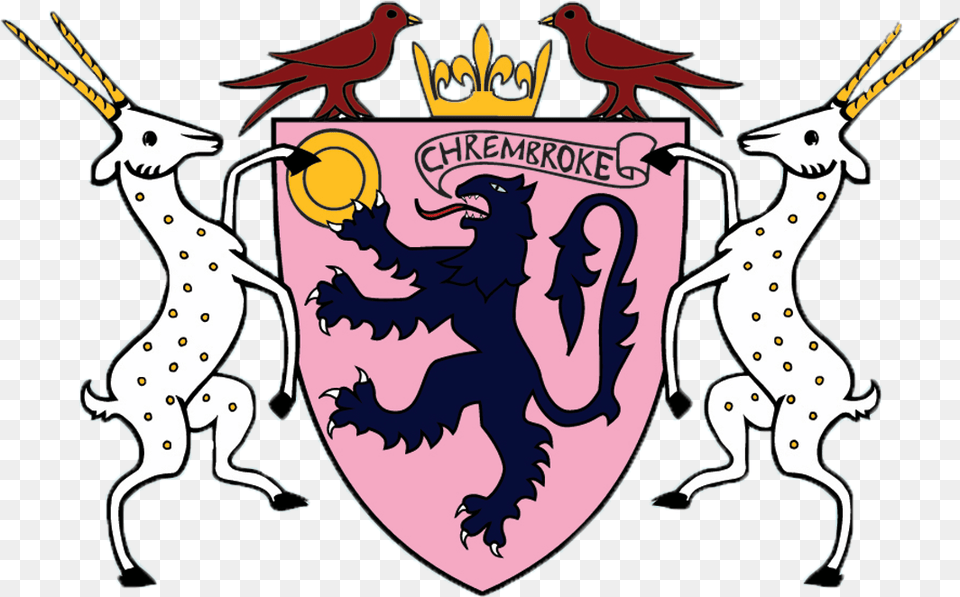 Chrembroke House Ultimate Frisbee Emmanuel College Cambridge Crest, Animal, Bird Png Image