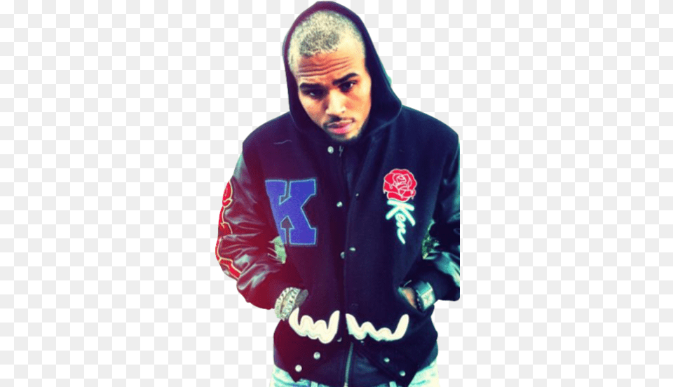 Chris And Vectors For Download New Chris Brown Music, Clothing, Sweater, Knitwear, Jacket Png Image