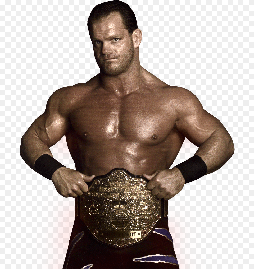 Chris Benoit Transparent Background Chris Benoit World Heavyweight Championship, Adult, Male, Man, Person Png Image