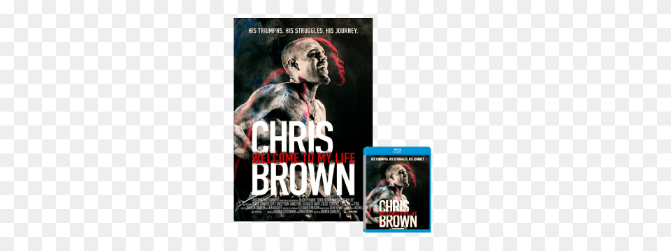 Chris Brown Welcome To My Life, Advertisement, Book, Poster, Publication Png