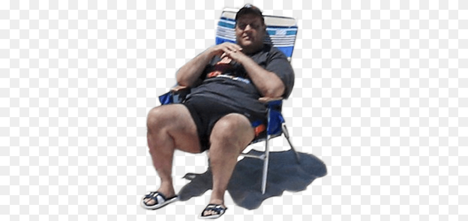 Chris Christie Beach Chair Chris Christie On The Beach, Adult, Male, Man, Person Png