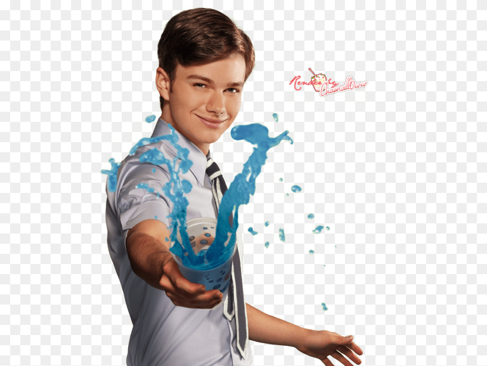 Chris Colfer 827 Chant Glee Complete Season 2 Vol 1 Dvd, Accessories, Person, Tie, Hand Free Png