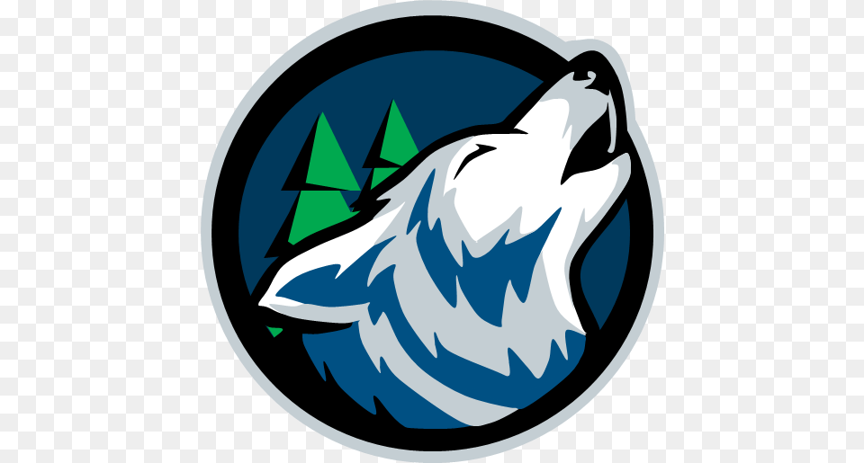 Chris Creamer39s Sports Logos Timberwolves Logo Redesign, Animal, Mammal, Wolf Free Transparent Png