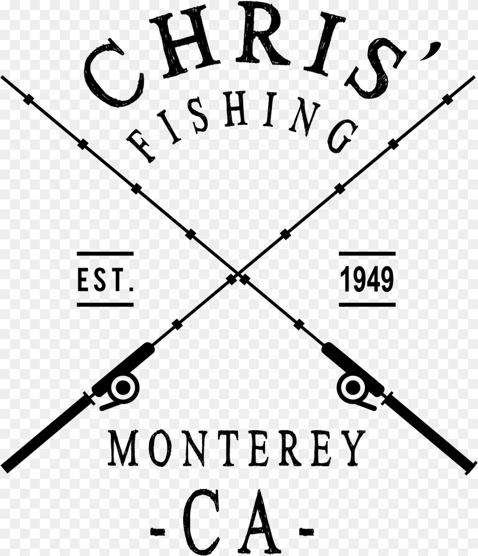 Chris Fishing Logo Triangle, Gray Png Image