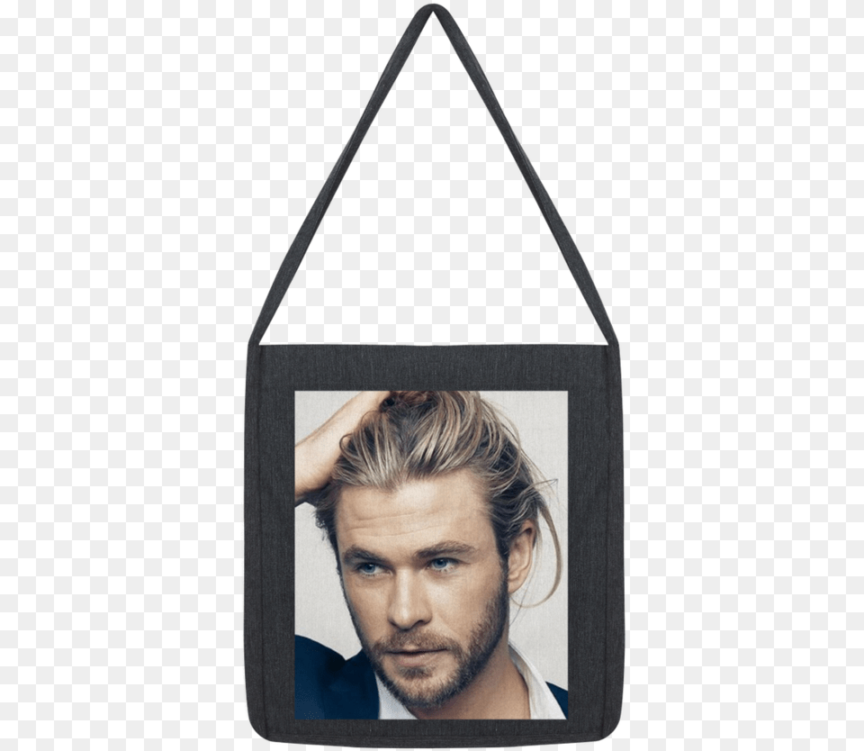 Chris Hemsworth Classic Tote Bagclass Lazyload Long Hair Office Hairstyle Men, Accessories, Portrait, Photography, Person Free Transparent Png
