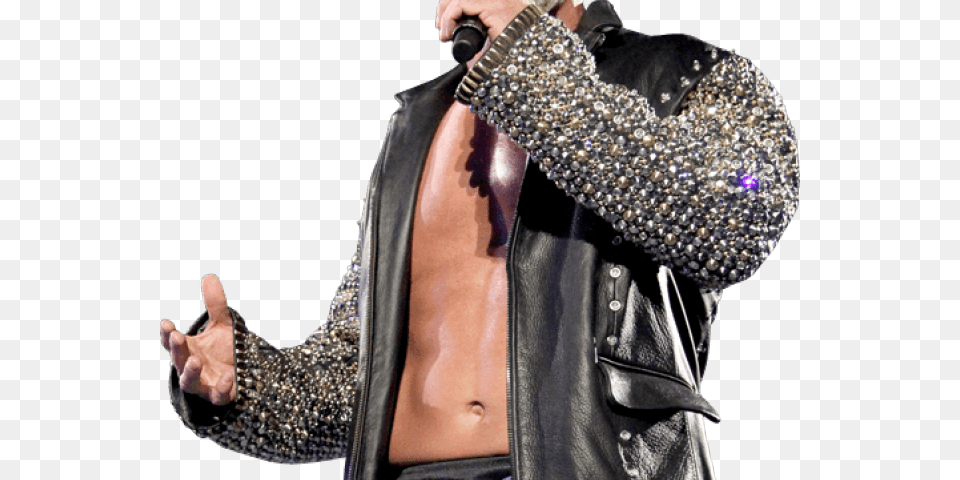 Chris Jericho Images Chris Jericho, Person, Jacket, Hand, Finger Free Png Download