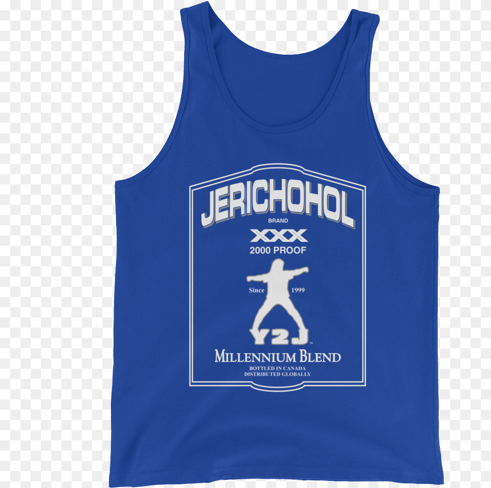 Chris Jericho Jerichohol Top, Clothing, Tank Top, Shirt, Person Png