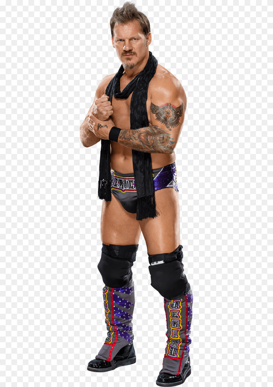 Chris Jericho Picturetitle Chris Jericho United States Champion 2017, Person, Skin, Tattoo, Clothing Png Image