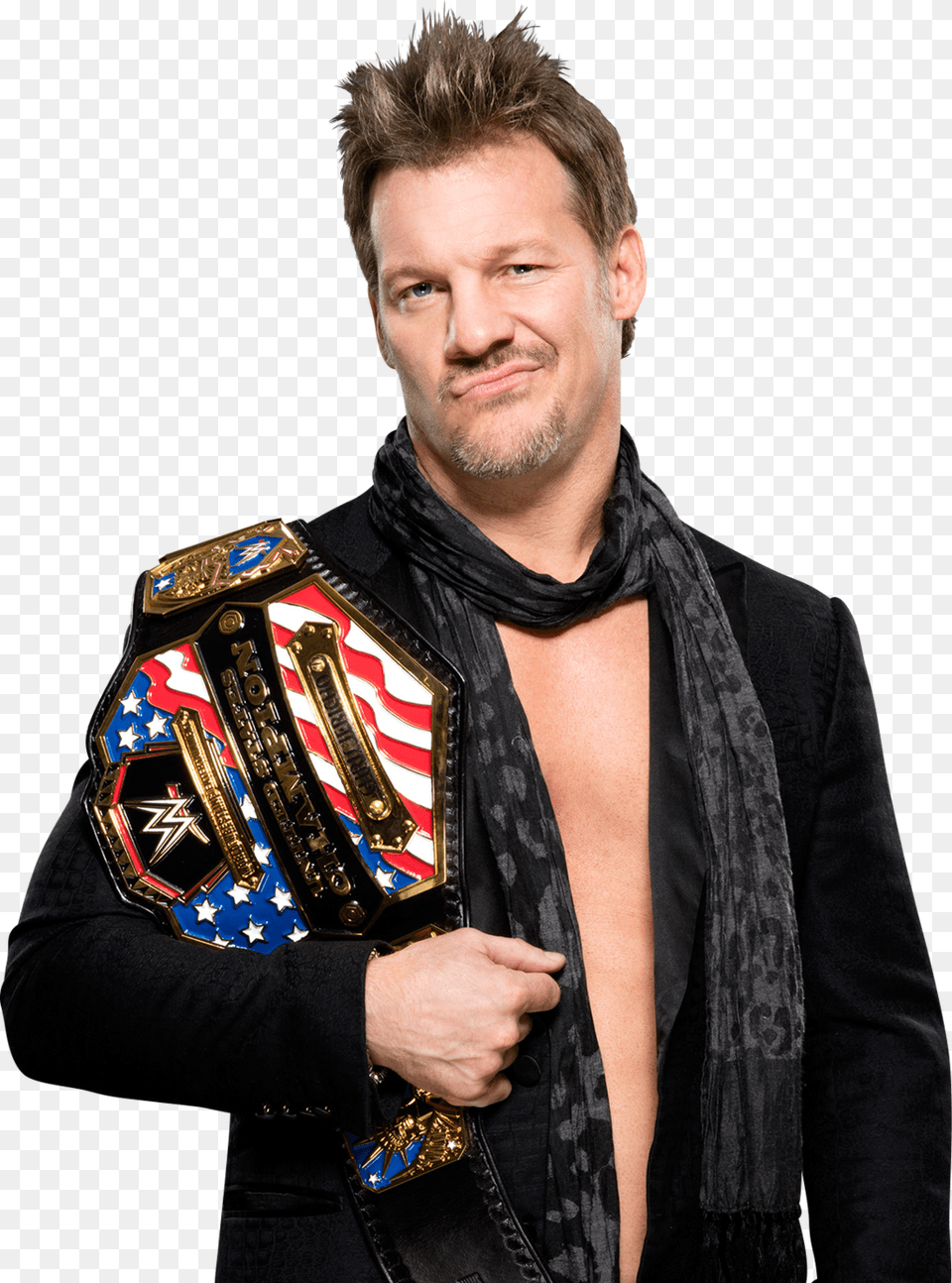 Chris Jericho United States Champion, Accessories, Clothing, Coat, Jacket Png