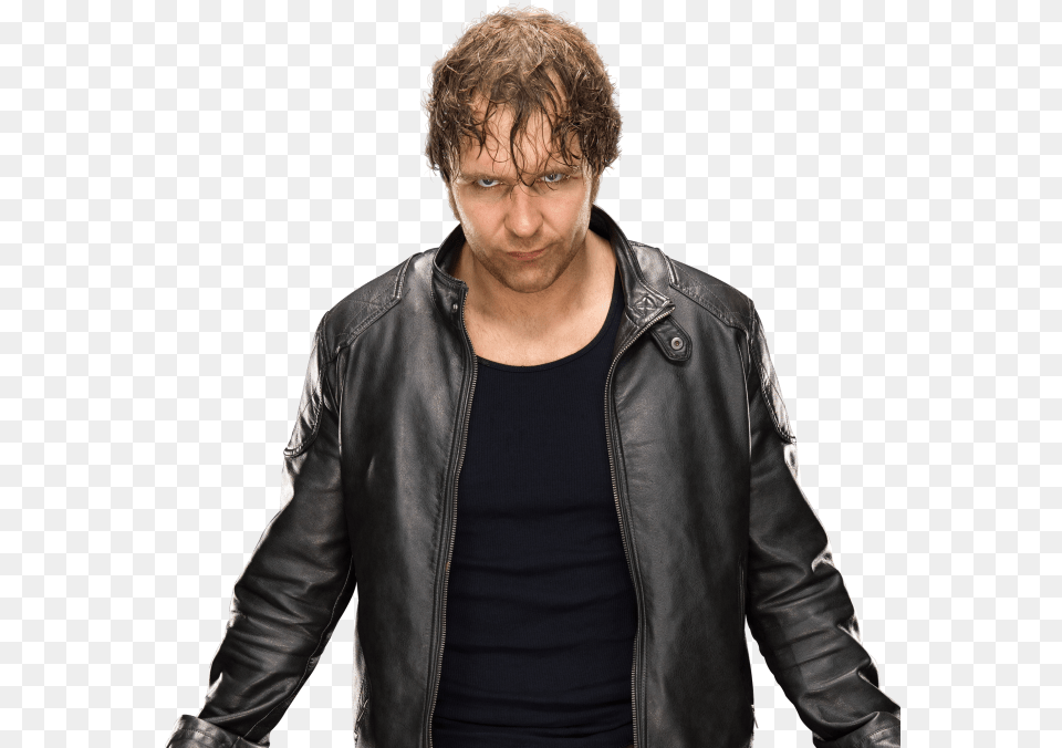Chris Jericho Vs Shield Dean Ambrose, Jacket, Clothing, Coat, Man Free Png Download