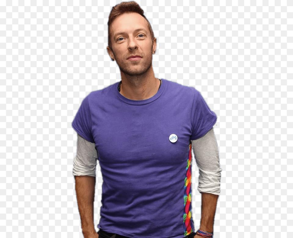 Chris Martin Chris Martin Transparent, Clothing, Long Sleeve, Shirt, Sleeve Free Png