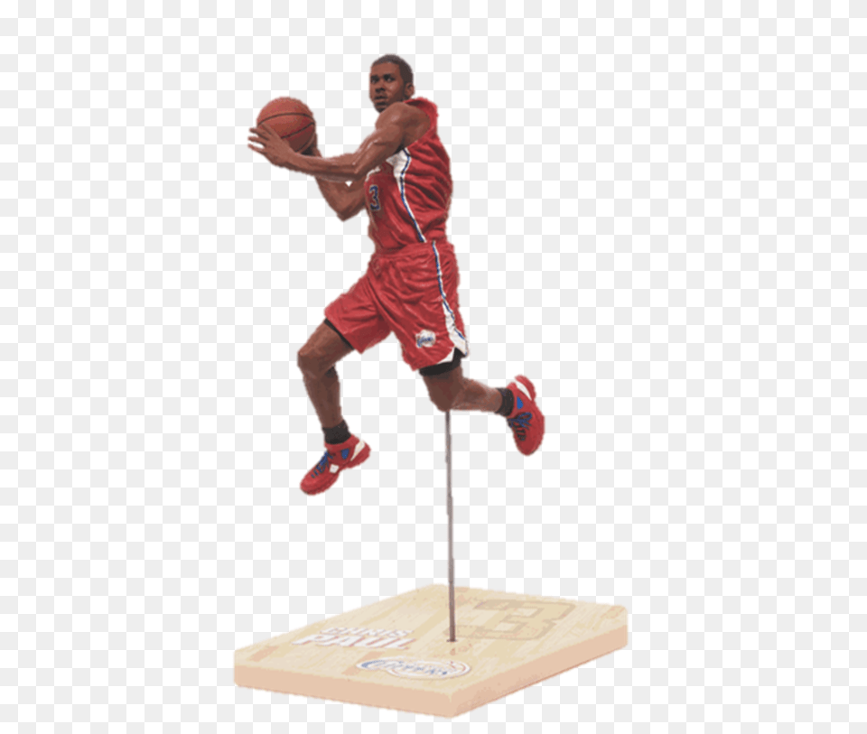 Chris Paul Figurine Mvp Online, Person, Ball, Sport, Basketball (ball) Png