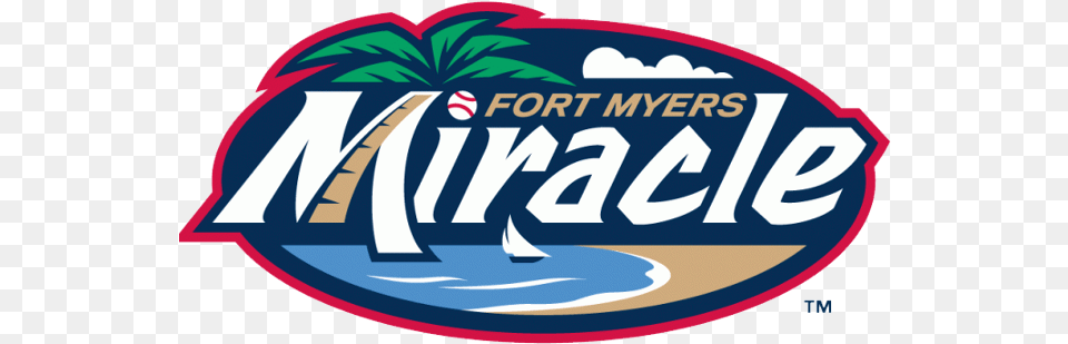 Chris Peters Joins Franchise As New General Manager Fort Myers Miracle Logo, Sticker, Boat, Vehicle, Transportation Free Png