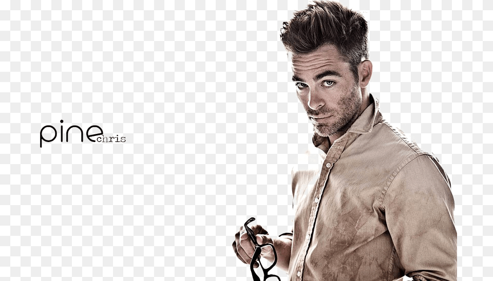 Chris Pine Image Chris Pine Photoshoot Out, Adult, Portrait, Photography, Face Free Png Download