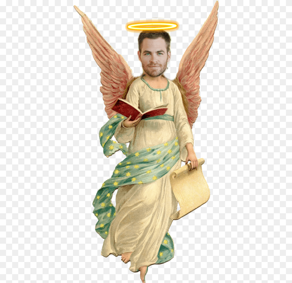 Chris Pine Tree Angel Transparent, Adult, Clothing, Costume, Female Png