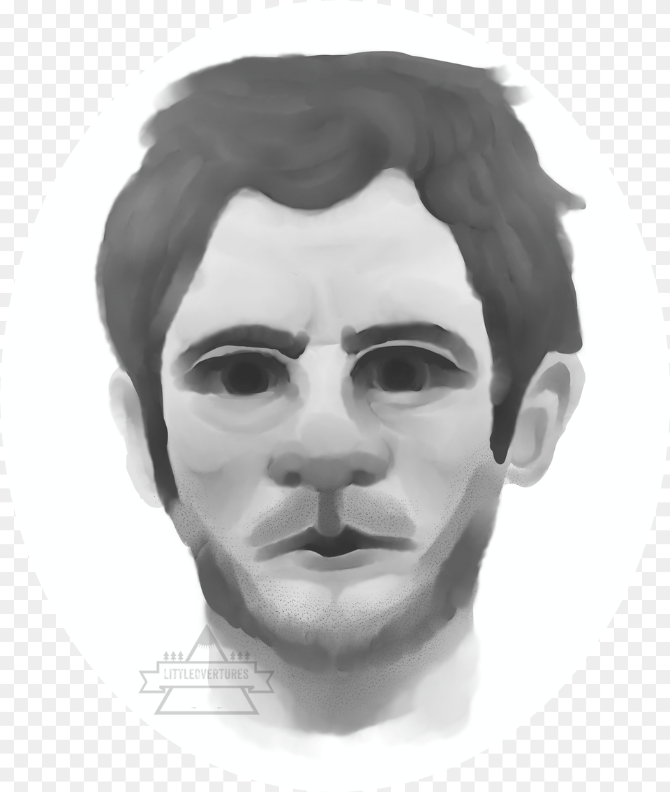 Chris Pratt By Littleovertures Sketch, Art, Face, Head, Person Free Png