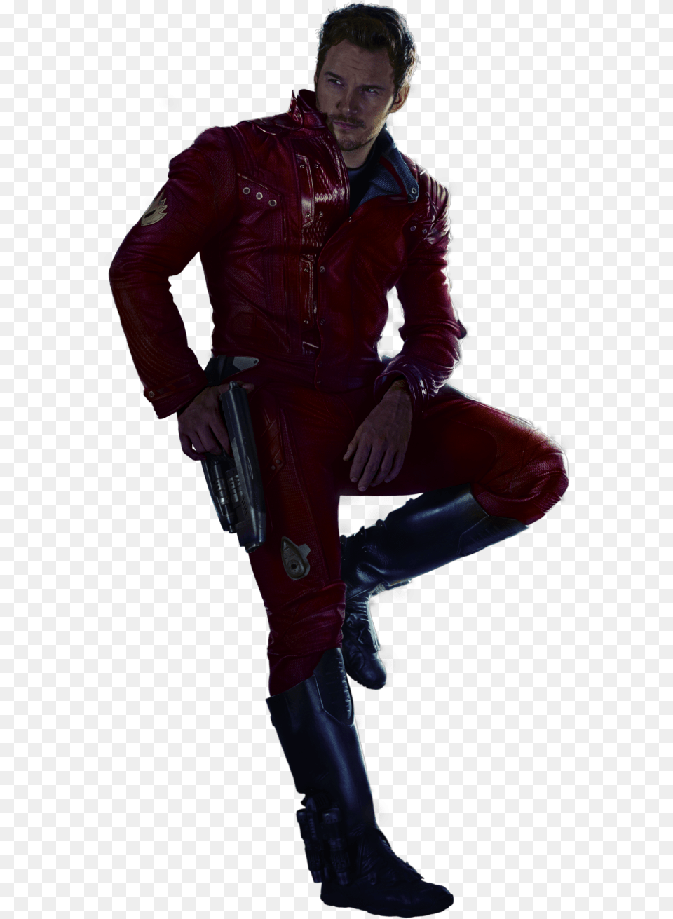 Chris Pratt Picture 080 Star Lord Guardians Of The Galaxy 2014, Clothing, Coat, Jacket, Adult Png