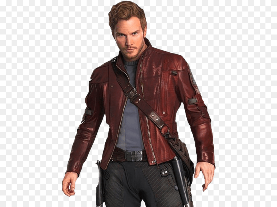 Chris Pratt Star Lord Peter Quill Guardians Of The Galaxy, Clothing, Coat, Jacket, Adult Free Png Download