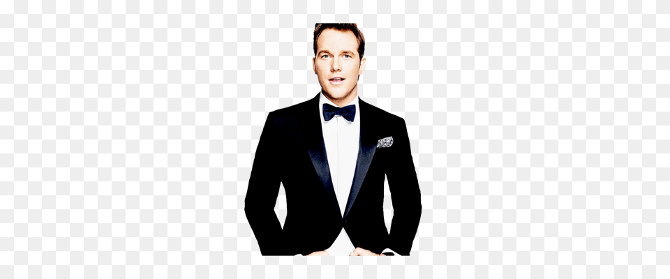 Chris Pratt Tuxedo Transparent, Clothing, Formal Wear, Suit, Tie Png