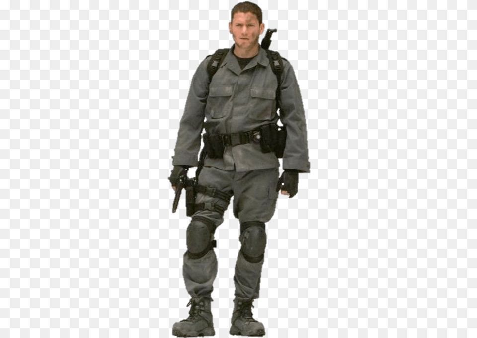 Chris Redfield By Gasa979 Sienna Guillory Resident Evil Afterlife, Adult, Male, Man, Person Png