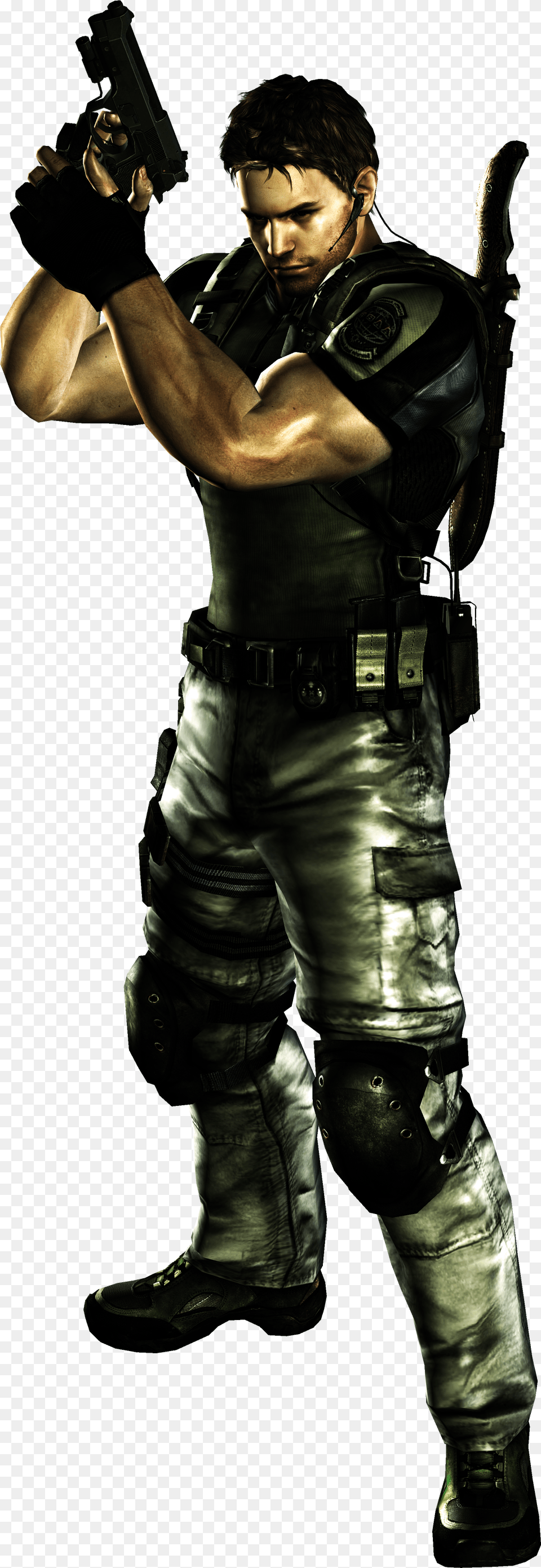 Chris Redfield Render, Accessories, Strap, Belt Png Image