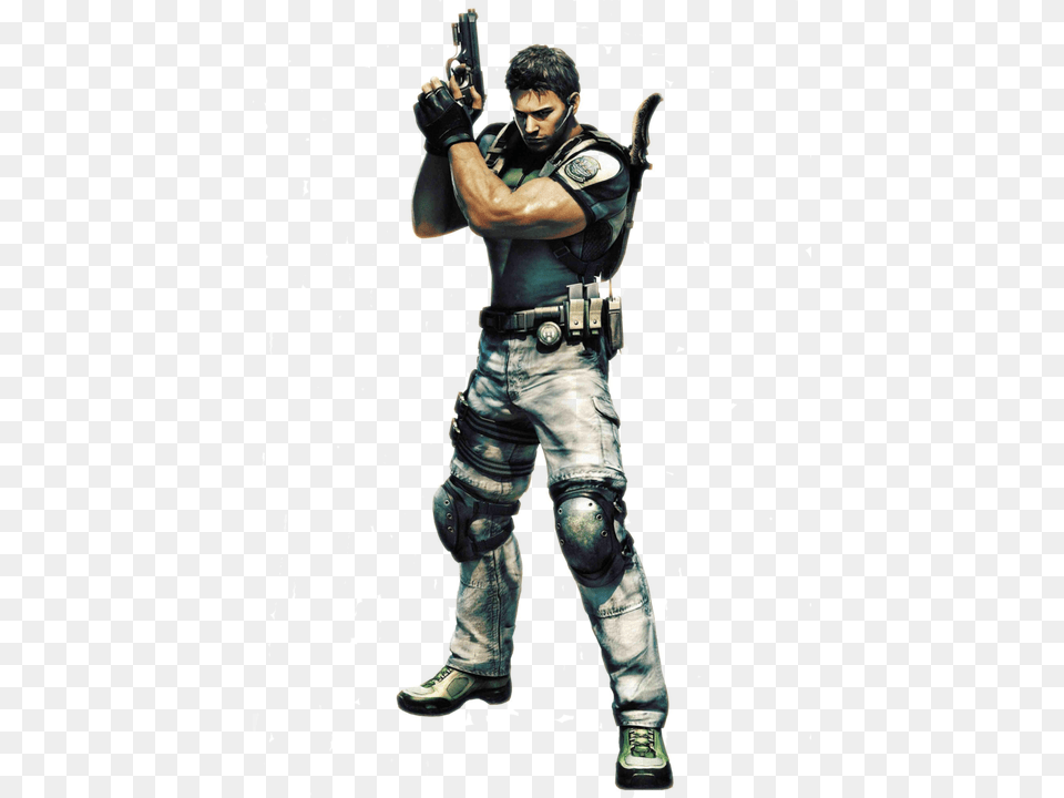 Chris Redfield Resident Evil, People, Person, Adult, Male Free Png