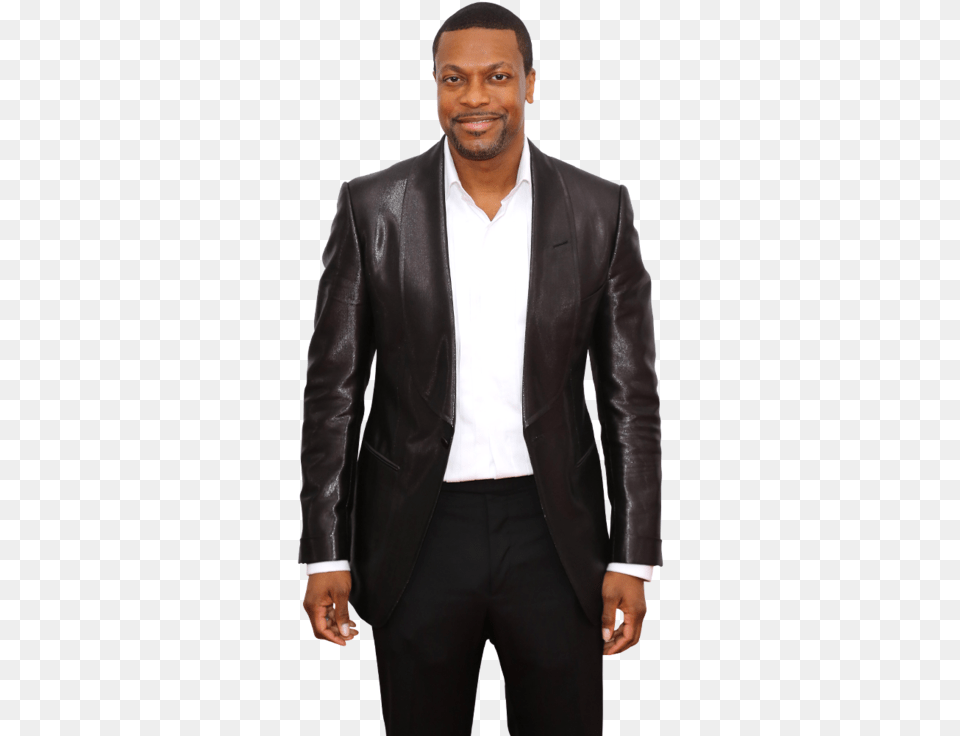 Chris Tucker Transparent, Suit, Jacket, Formal Wear, Coat Png Image