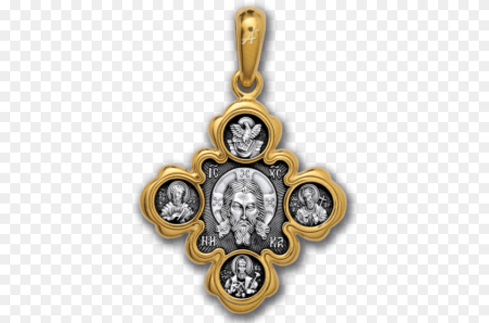 Christ And Saints Necklace Solid, Accessories, Pendant, Jewelry, Locket Free Png Download