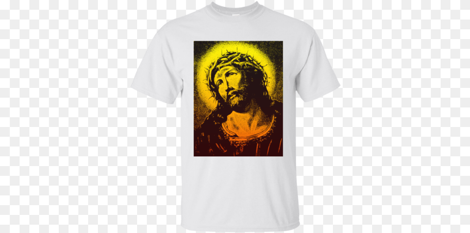 Christ Crown Of Thorns T Shirt T Shirt, Clothing, T-shirt, Adult, Male Png