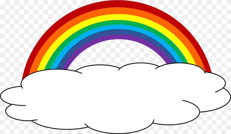 Christ In The Clouds Clip Art, Sky, Outdoors, Nature, Rainbow Free Transparent Png