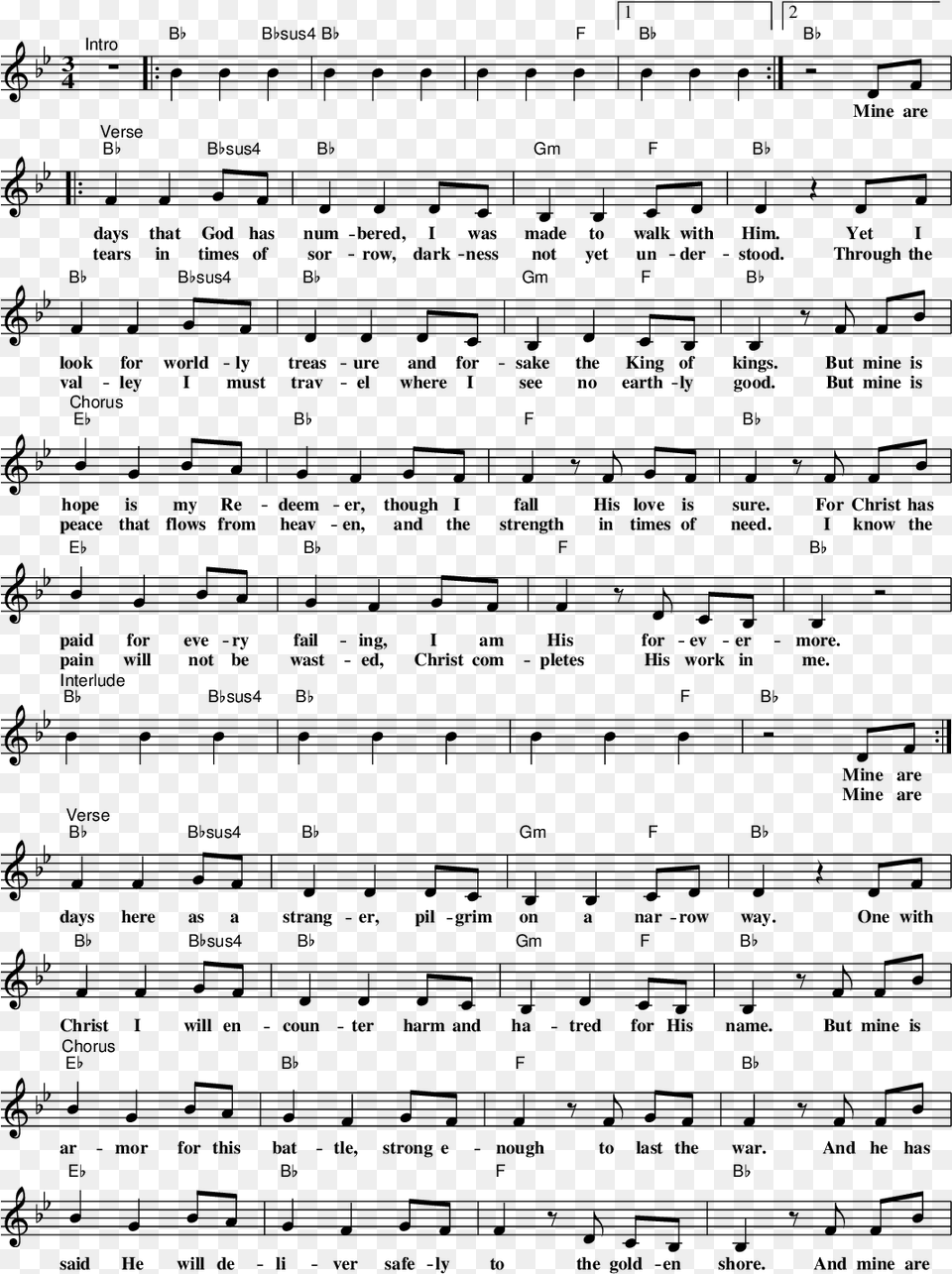 Christ Is Mine Forevermore Chords, Gray Free Png Download