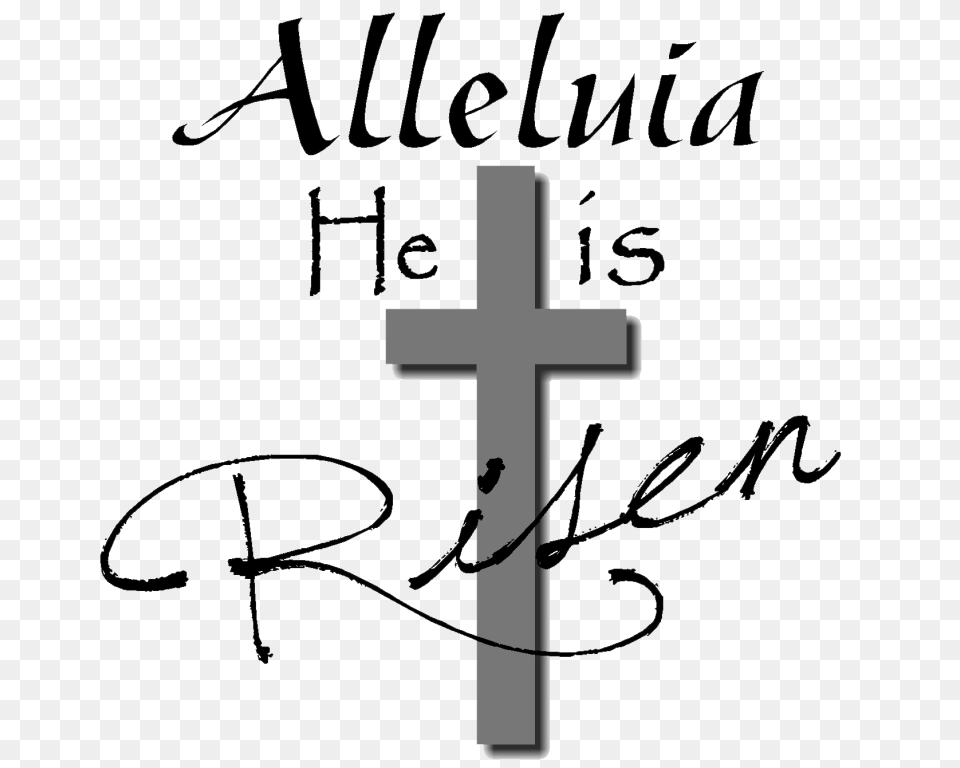 Christ Is Risen Alleluia Alleluia Happy Easter St Patrick, Cross, Symbol Png Image