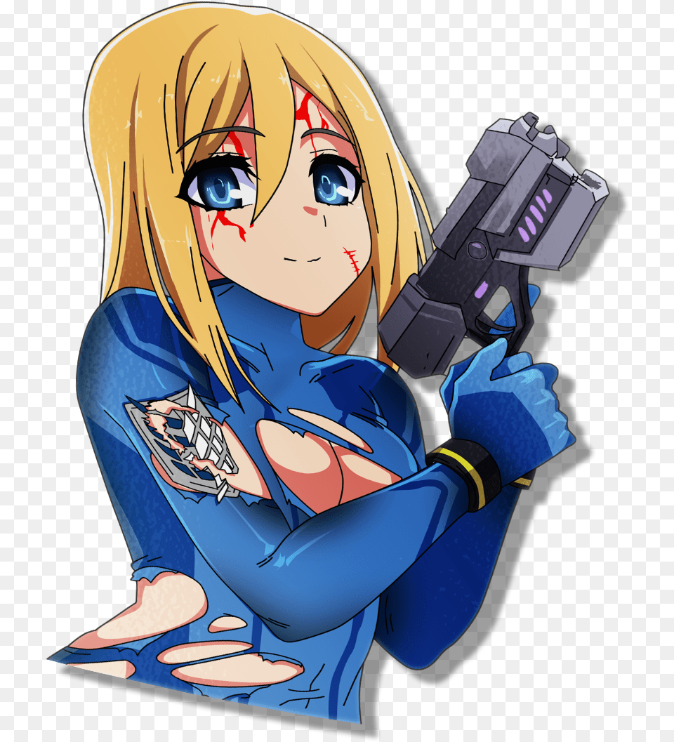 Christa X Samus Zero Fictional Character, Book, Comics, Publication, Adult Png