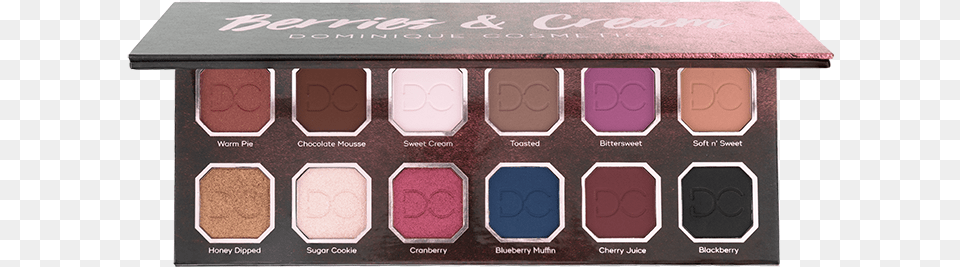 Christen Dominique Berries And Cream Palette, Paint Container, Cosmetics Free Transparent Png