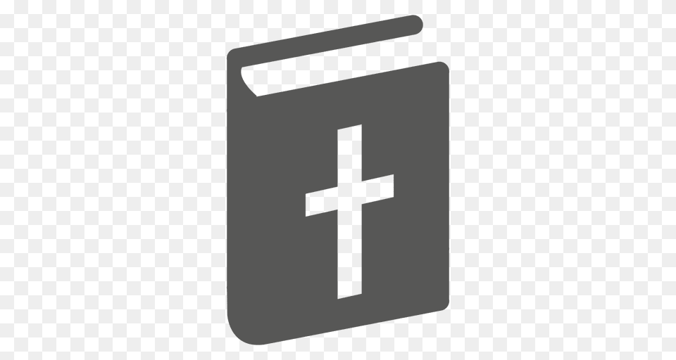 Christian Bible Book Icon, First Aid, Cross, Symbol Free Png Download
