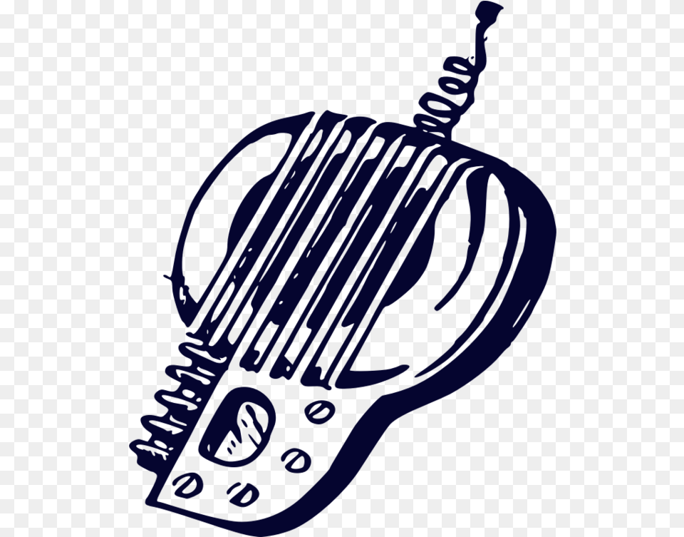 Christian Black And White Line Technology Clipart Clip Art, Musical Instrument, Racket, Person Free Png Download