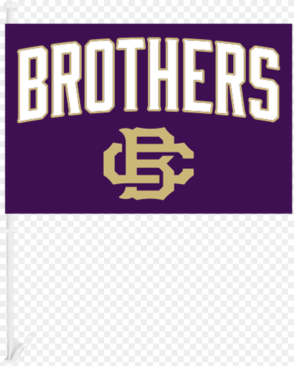 Christian Brothers High School Car Flag Banner, People, Person, Text, Book Free Png