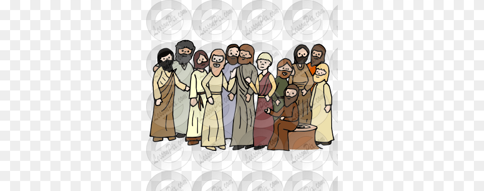 Christian Clipart Of Disciple Clip Art, Publication, Book, Clothing, Coat Free Png Download