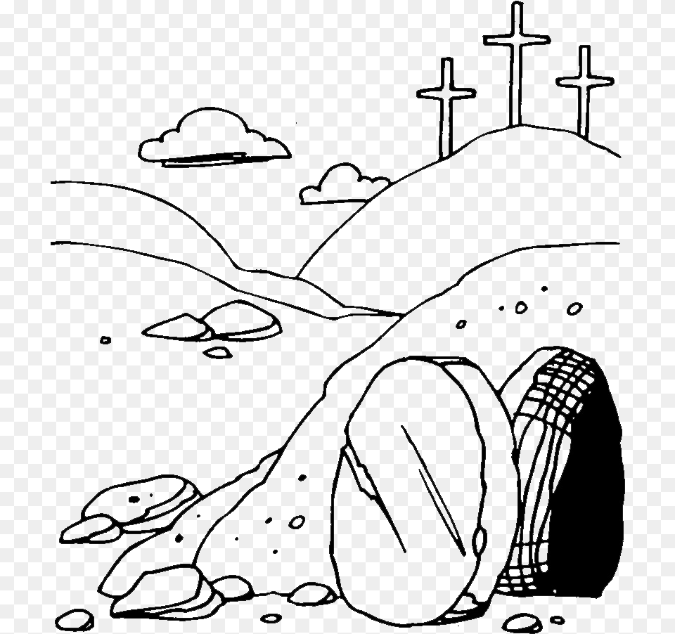 Christian Cliparts Zone Easter Resurrection Of Jesus Clip Art, Lighting Free Png Download