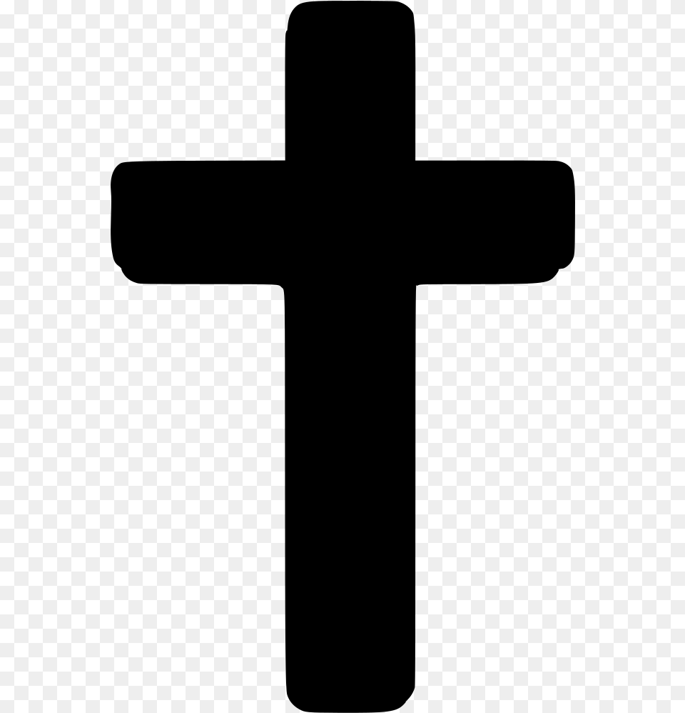 Christian Cross, Gray Free Png