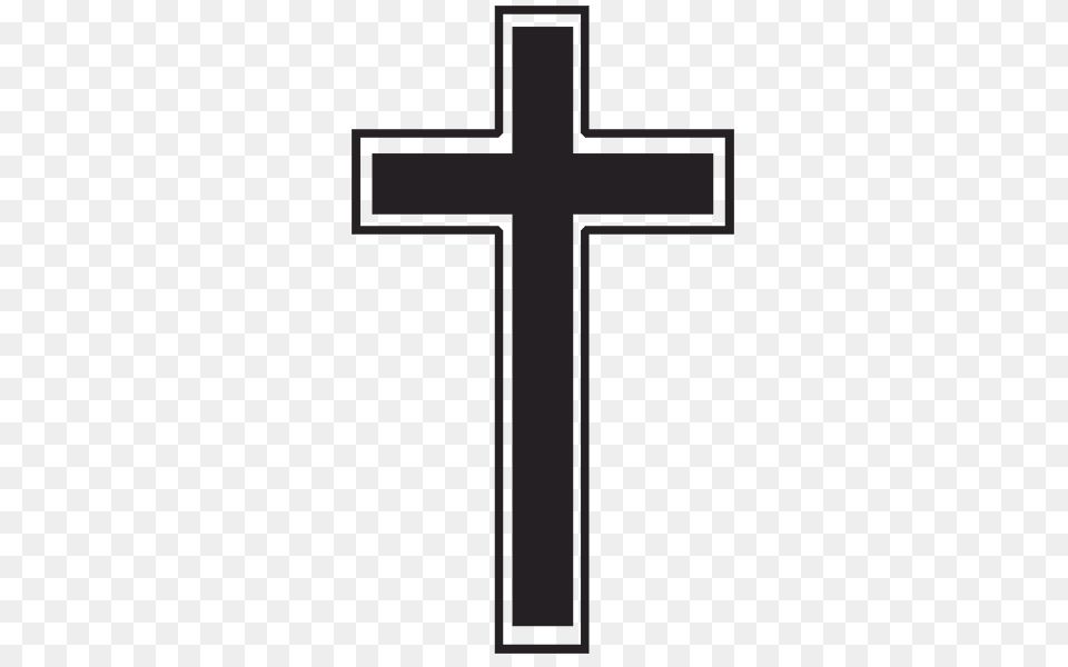 Christian Cross, Silhouette Png