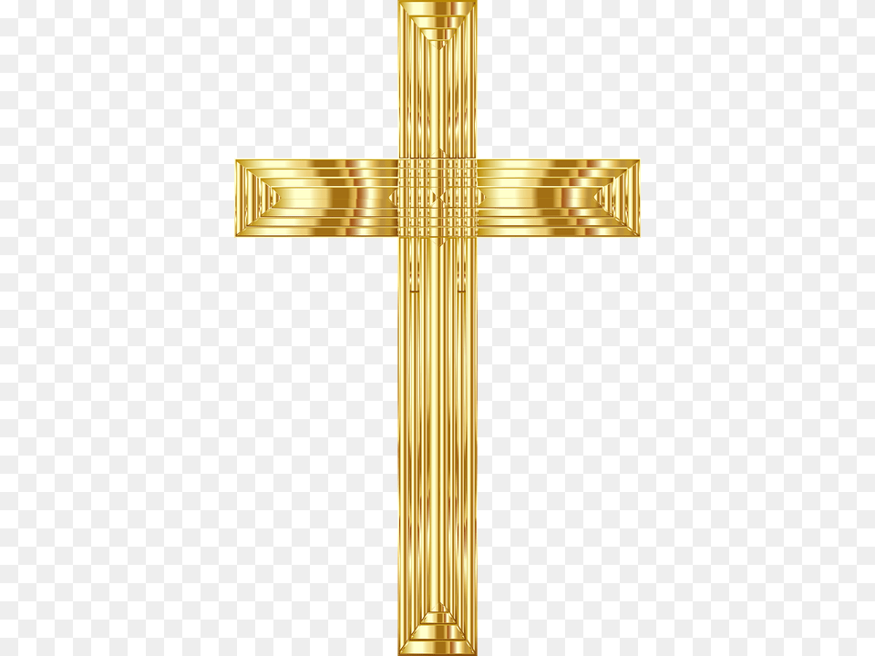 Christian Cross, Symbol, Gold Free Png Download