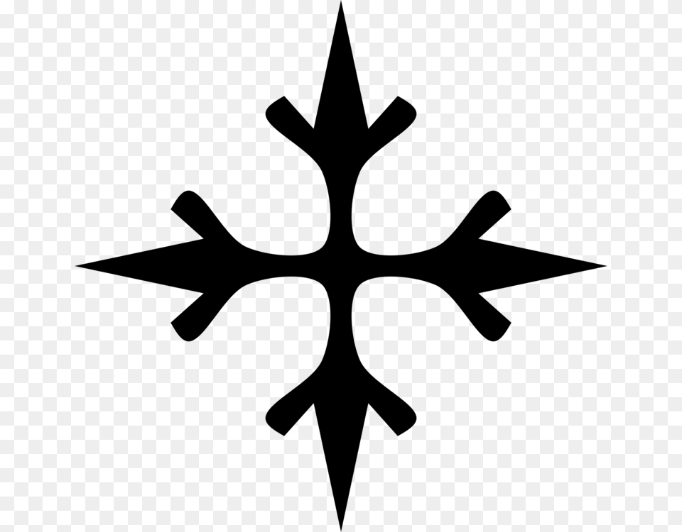 Christian Cross Ancient Egypt Symbol, Gray Free Transparent Png